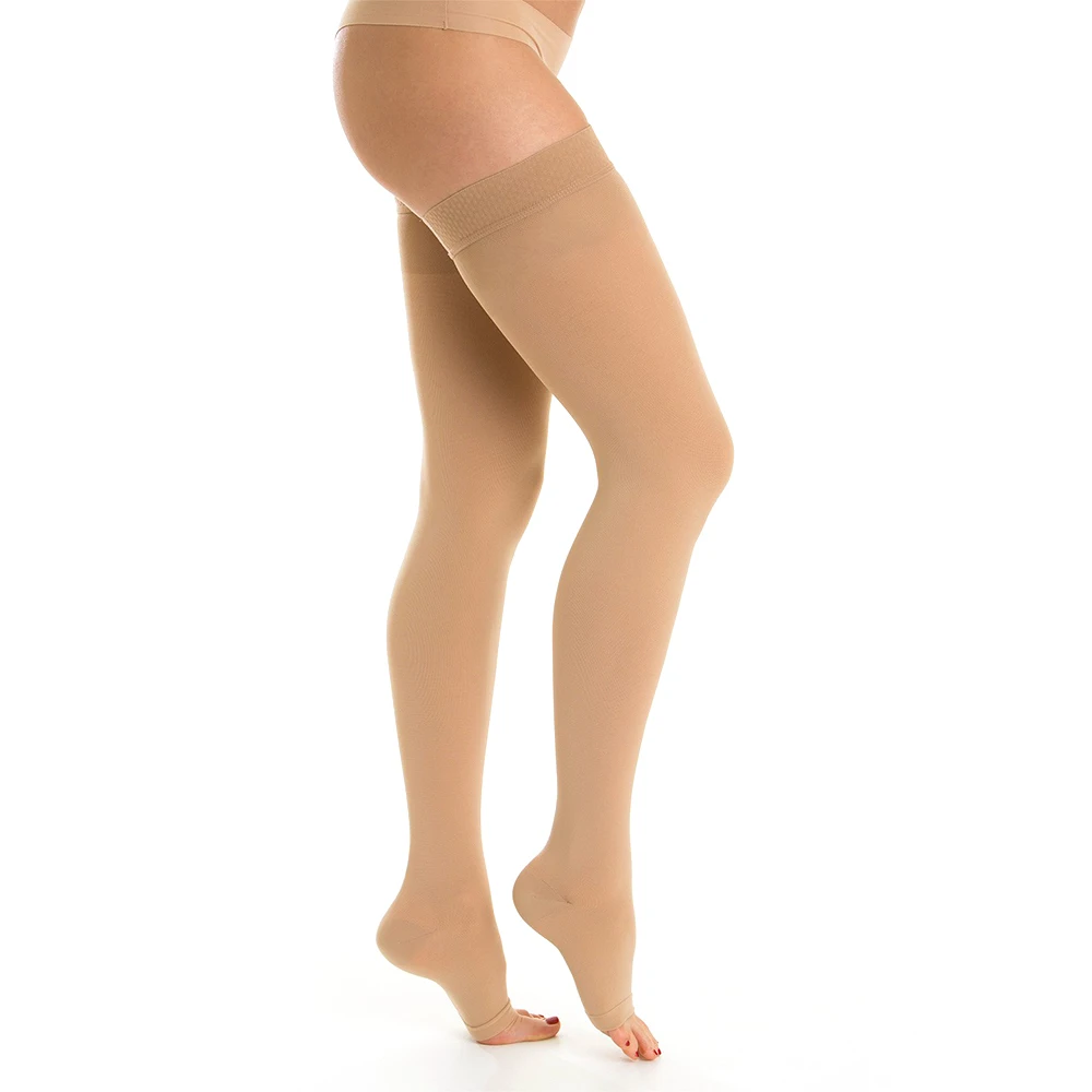 Thigh High Compression Stockings Support 15 20 MmHg Gradient Socks