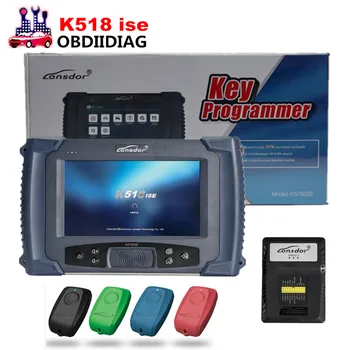 

Lonsdor K518ISE Plus SKE-LT Smart Key Emulator K518 Key Programmer Support For V-W 4th&5th IMMO with Odometer Adjustment FEM