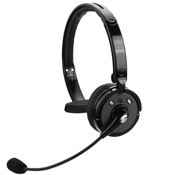 

A+Wireless Bluetooth Headset with Hands-Free HD Mic Office Wireless Headset for Call Center, Noise Cancelling Earphones