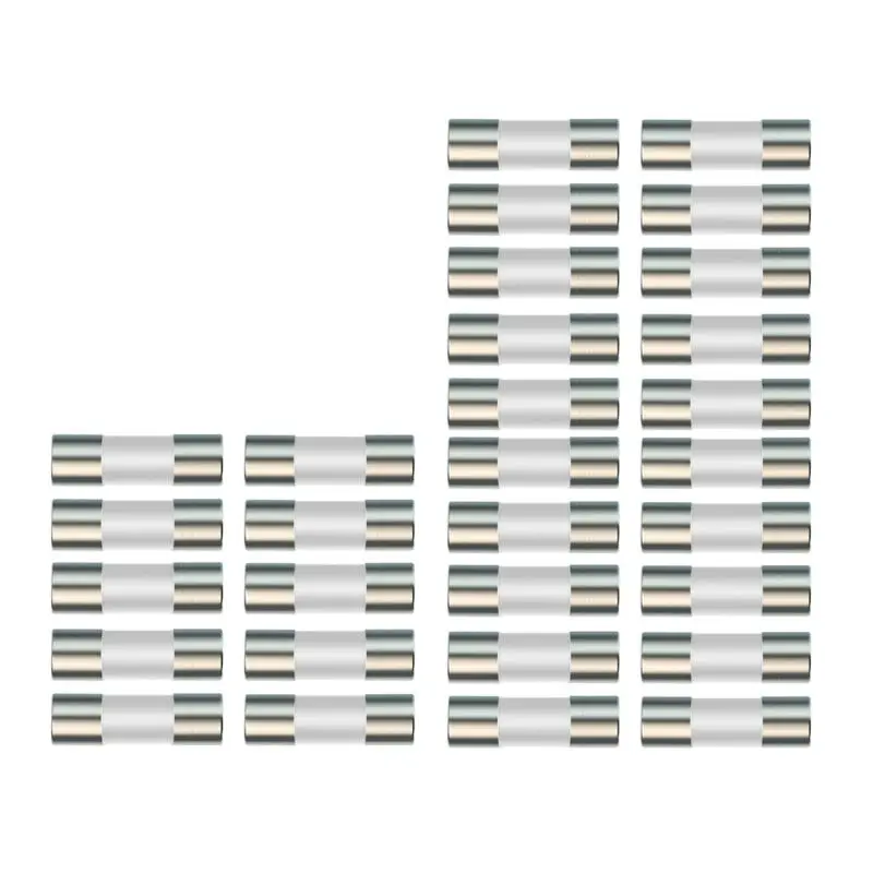 

20pcs Ceramic Fuse For Multimeter Instrument 600mA 10A Ceramic British Plug Fuse 831F