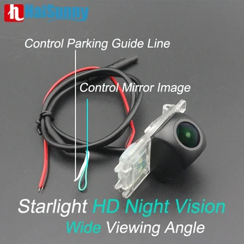 

HD Auto Reverse Rear Camera For Ford Fiesta MK6 Focus 2 Hatchback Fusion sedan Control Guide Line MCCD Fisheye Lens Night Vison