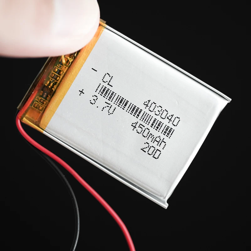 Литиевая батарея 3 7 V 403040 043040P 403040P 450mah с защитной платой используемая для bluetooth MP3