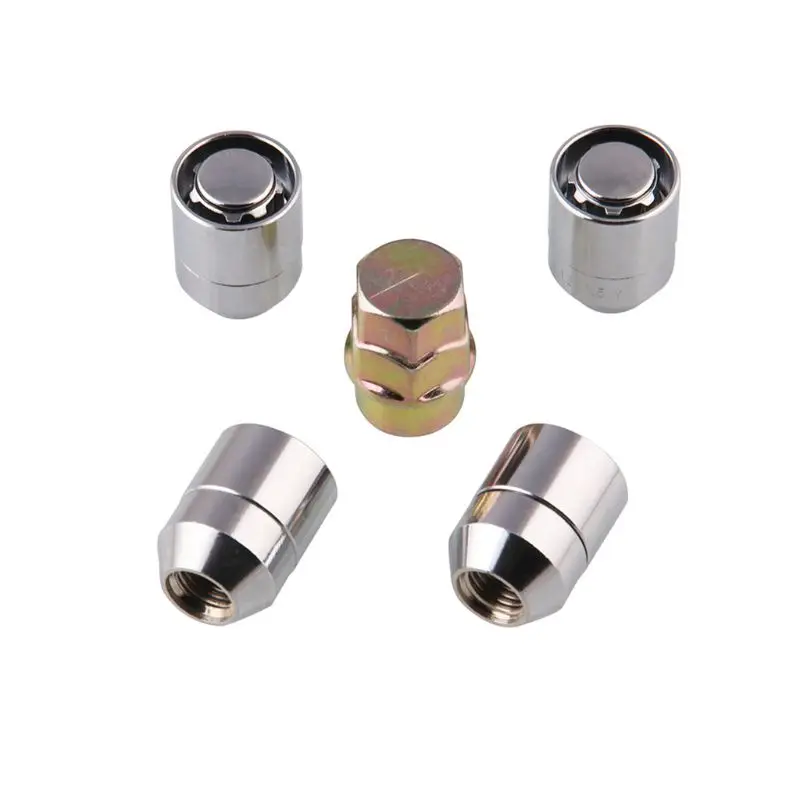 

Universal M12x1.5 Chrome Car Wheel Locking Lock Lug Nuts