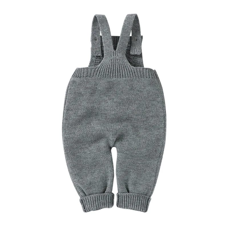 

Knitted Baby Rompers Spring Autumn Sleeveless Jumpsuit Newborn Boys Girls Romper One-piece Outfits Clothes Winter Playsuit 0-24M