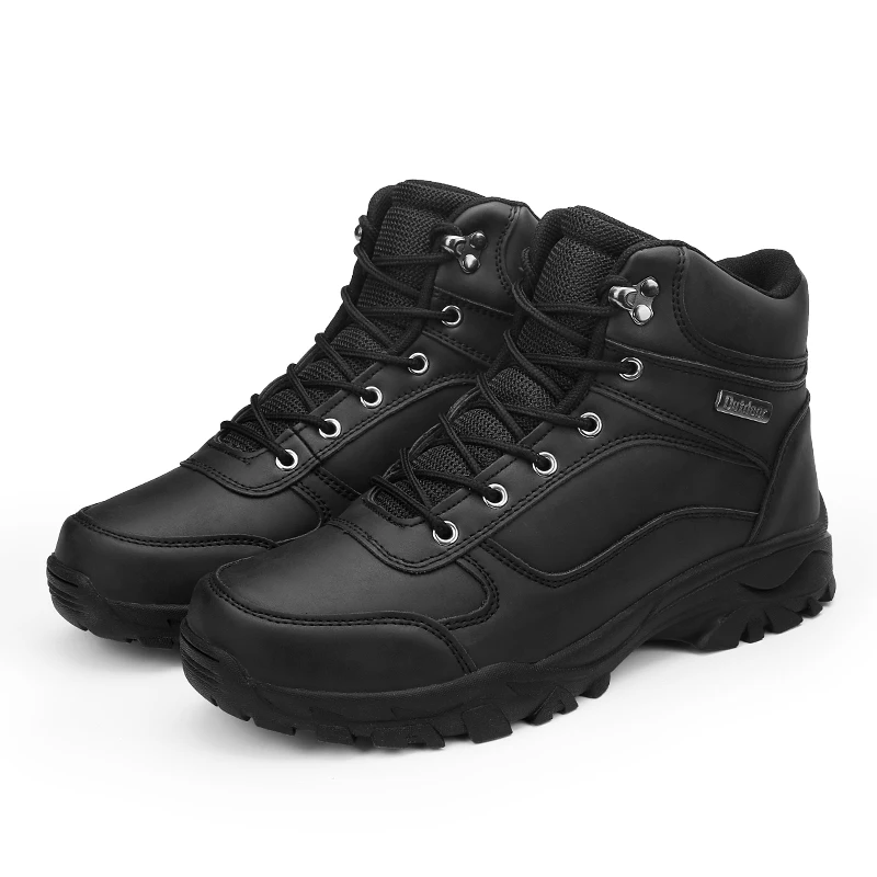 Зимние уличные ботинки мужская обувь мужские повседневные ботинки на резиновой нескользящей подошве для взрослых Мужская Рабочая защитная обувь кроссовки% A60