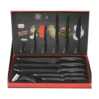 

Kitchen Knives Set One Piece Stainless Steel Structure Knives Fruit Utility Santoku Chef Slicing Bread Cooking Knife