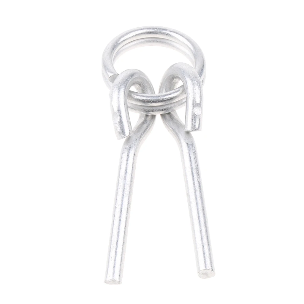 65mm Awning / Tent Pole Ring with Pins - For Outdoors Camping / Hiking