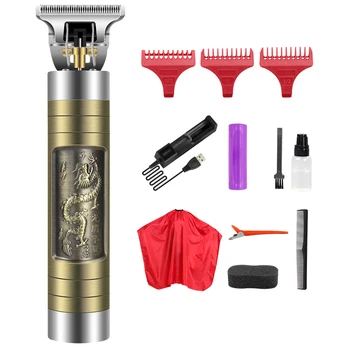 

Professional Hair Clippers Trimmer Shaving Machine Cutting Beard Cordless Barber Oil Tip Clipper