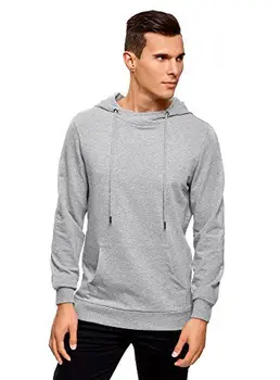 

oodji Ultra Uomo Maglia Hoodie Basic con Tasca
