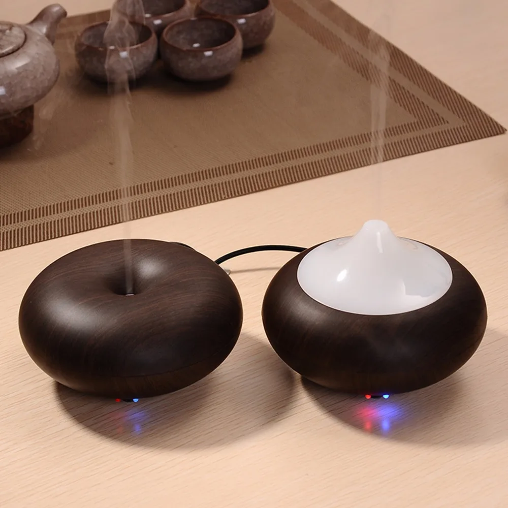 

New Arrival Ultrasonic Light Woodgrain Ion Humidifier Aroma Air Aromatherapy Diffuser GX-02K