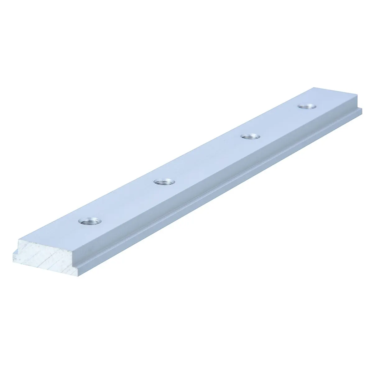 1pc 200mm Aluminium Slide Slab M6 T Track Slot Miter Track Fixture Slot Fixed Slide Slab for Table DIY Woodworking Tool Used