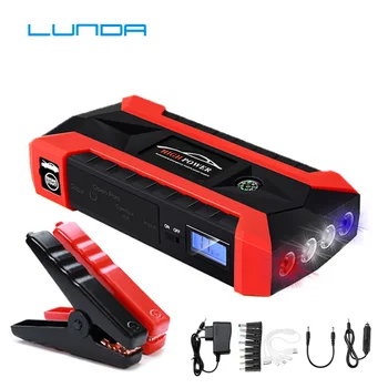 

600A Peak Current Car Jump Starter for Petrol 6.0L Diesel 4.0L High Power Car Battery Charger Emergency Auto Power Bank Booster