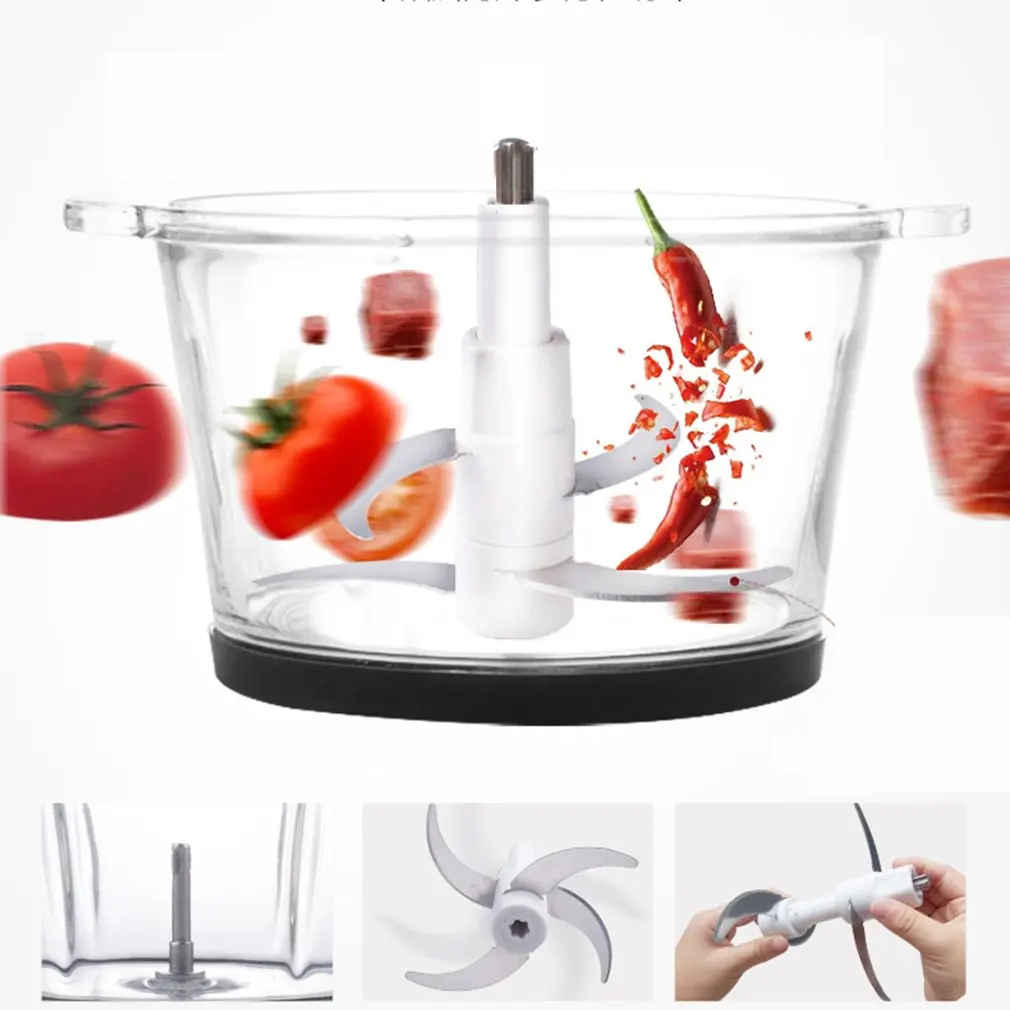  Multi-Function Electric Meat Grinder Stainless Steel Kitchen Food Chopper Cutter Sausage Small Home - 4000579044960