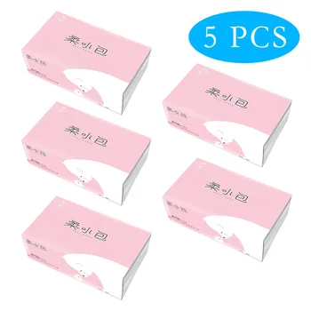 

5pcs Soft Toilet Paper Towels 3-layer Paper Wet Water Towels Soft Skin-friendly Table Papers Wc Papier Toaletowy Fast Shippin