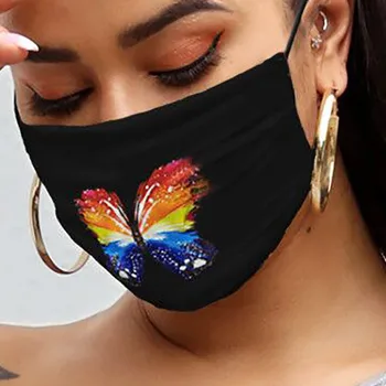 

Butterfly Face Mouth Topmask For Dust Protection Face Washable Earloop For Cycling Climbing Mascarillas Health Care Mondkapje