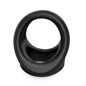 Male Silicone penis lock cock Ring bondage Erection Delay Ejaculation Reusable Enlargement ball stretcher massager Sex Toy Men 3