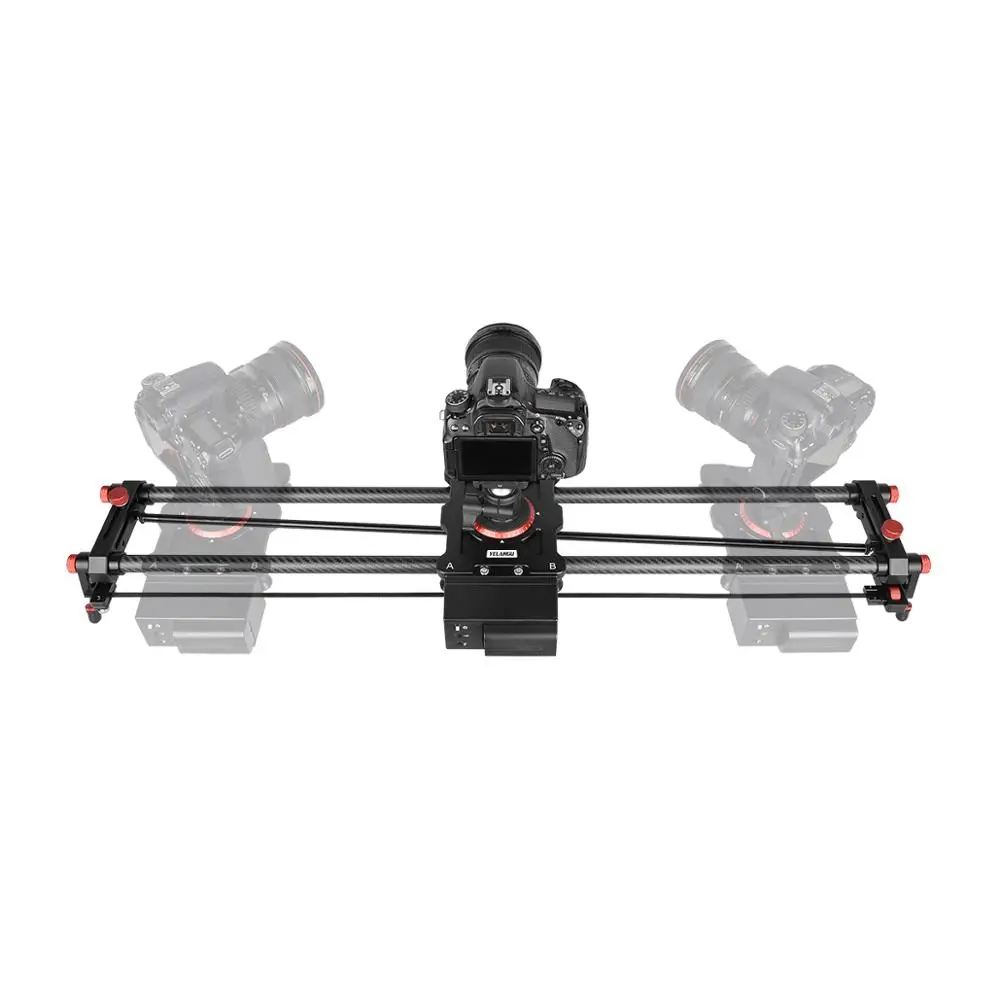 Professional Electric Camera Slider for DSLR Camera Motorized Video Carbon Fiber Track Rail with Mute Wireless Remote Control
