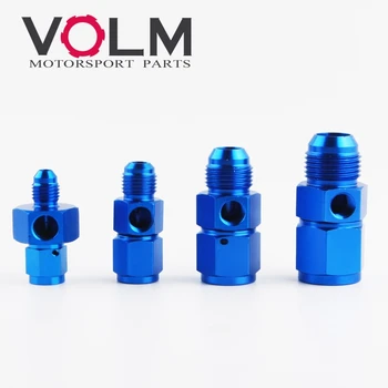 

AN4 6 8 10 Male to Female 1/8" NPT Gauge / Sensor Side Port Adapter Oil Fuel Fitting Hose End