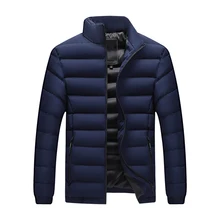 

Men 2022 Winter New Plus Warm Parkas Jacket Coat Men Spring Outwear Outfits Classic Windproof Pocket Parka Men