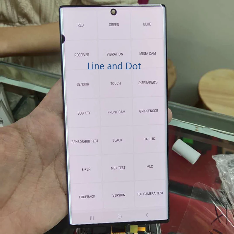 Original LCD For Samsung Galaxy note 10 plus LCD