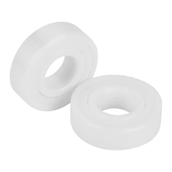 

2Pcs 608-2RS Sealed Full Ceramic Bearing ZrO2 Ball Bearing 8X22X7mm