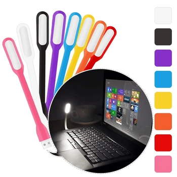 

LED USB Lights Christmas Gifts Flexible Night Lamp For Notebook Laptop TablePC Power Bank Reading Indoor Lighting By Xiaomi