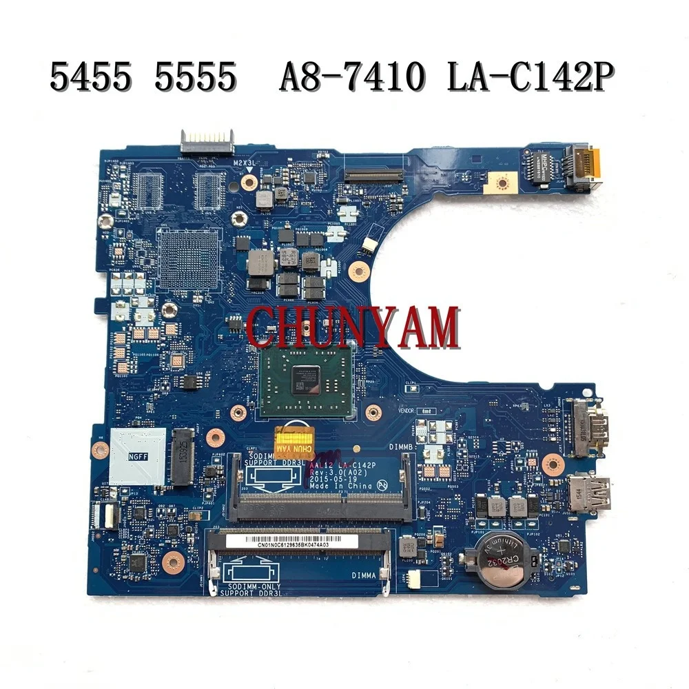 Новая внешняя деталь для ноутбука DELL Inspiron 15 5555 5455 5755 материнская плата системная