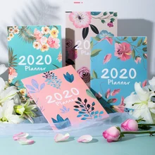 A4 большой 365 самозаполняющийся Kawaii 365 блокнот-планировщик 12 месяцев, китайский планировщик, офисные школьные принадлежности, книга-планировщик