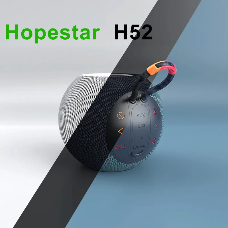 Беспроводная Bluetooth-Колонка HOPESTAR H52 портативный внешний сабвуфер звуковая
