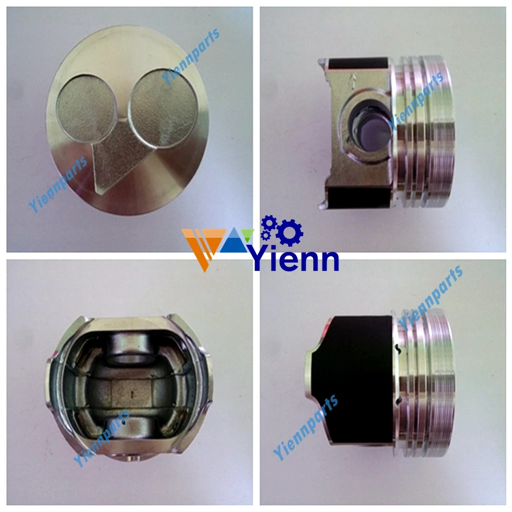 

D1462 D1462-DI-AE Piston 07916-26730 с штырьковыми зажимами для тракторов Kubota L2950, прямые впрыскиваемые детали двигателя