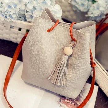 

Women Lady Tassel Shoulder Bag Fashional Anti-wear Handbag Purse Set For Mobile Phone Keys Travel Shopping
