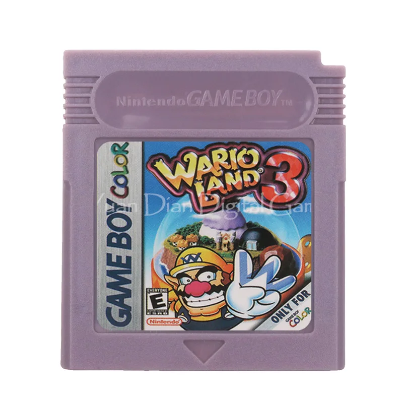 Картридж для игровой консоли Nintendo GBC карта Wari Land 3 версия на английском языке |
