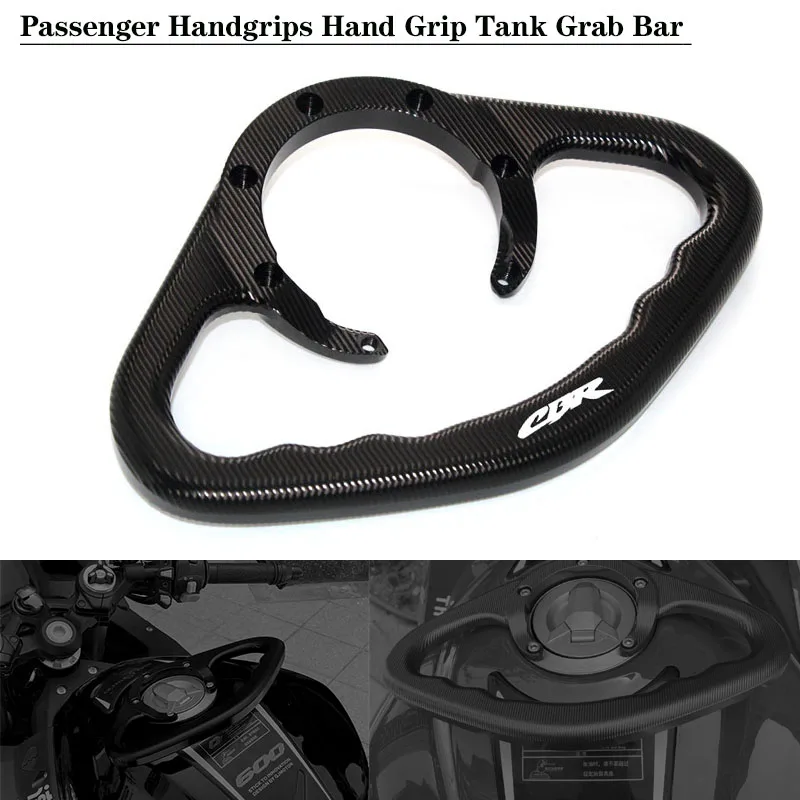 

For HONDA CBR 600RR 600F F4I F4 900RR 1000RR 954 929 919 Motorcycle Passenger Handgrips Hand Grip Tank Grab Bar Handles Armres