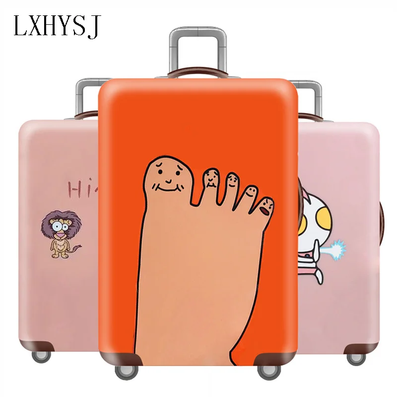 Плотный Чехол для багажа, эластичные Защитные чехлы для багажа, подходит для чемодана 18-32 дюймов, аксессуары для путешествий