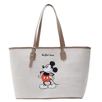 

Disney lady shoulder bag Mickey mouse women messenger shoulder bag girl handbag minnie cartoon shopping bag