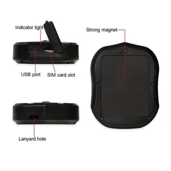 

TK905 Waterproof Car GPS Tracker Vehicle Magnet GPS Locator Real Time Tracking locator Geo-fence Movement Alarm