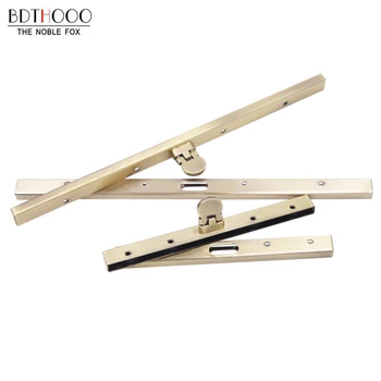 

5 pcs 11cm/ 19cm Purse Wallet Frame Women Clutch Wallet Metal Bar Edge Strip Clasp DIY Metal Purse Frame For Wallet Accessory