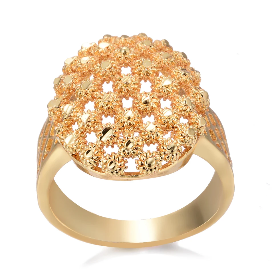 Wando New Ethiopian Indian Flower Wedding Rings For Women Men Gold Color Ring Eritrea Africa Fashion Ring Middle East Jewelry Rings Aliexpress