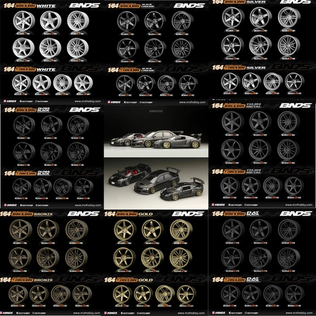 い*そ様 新品未使用！1/64スケール　チューニングパーツ BNDS ホイールマ 楽天市場】BNDS BNDS 1/64 アルミ ホイール エッチングパーツ
