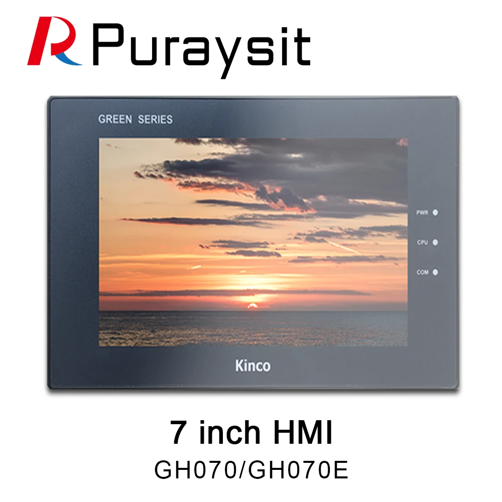 

Серия Puraysit Kinco HMI GREEN GH070 GH070E 7 дюймов 800 × 480px, замена MT4404T MT4424TE