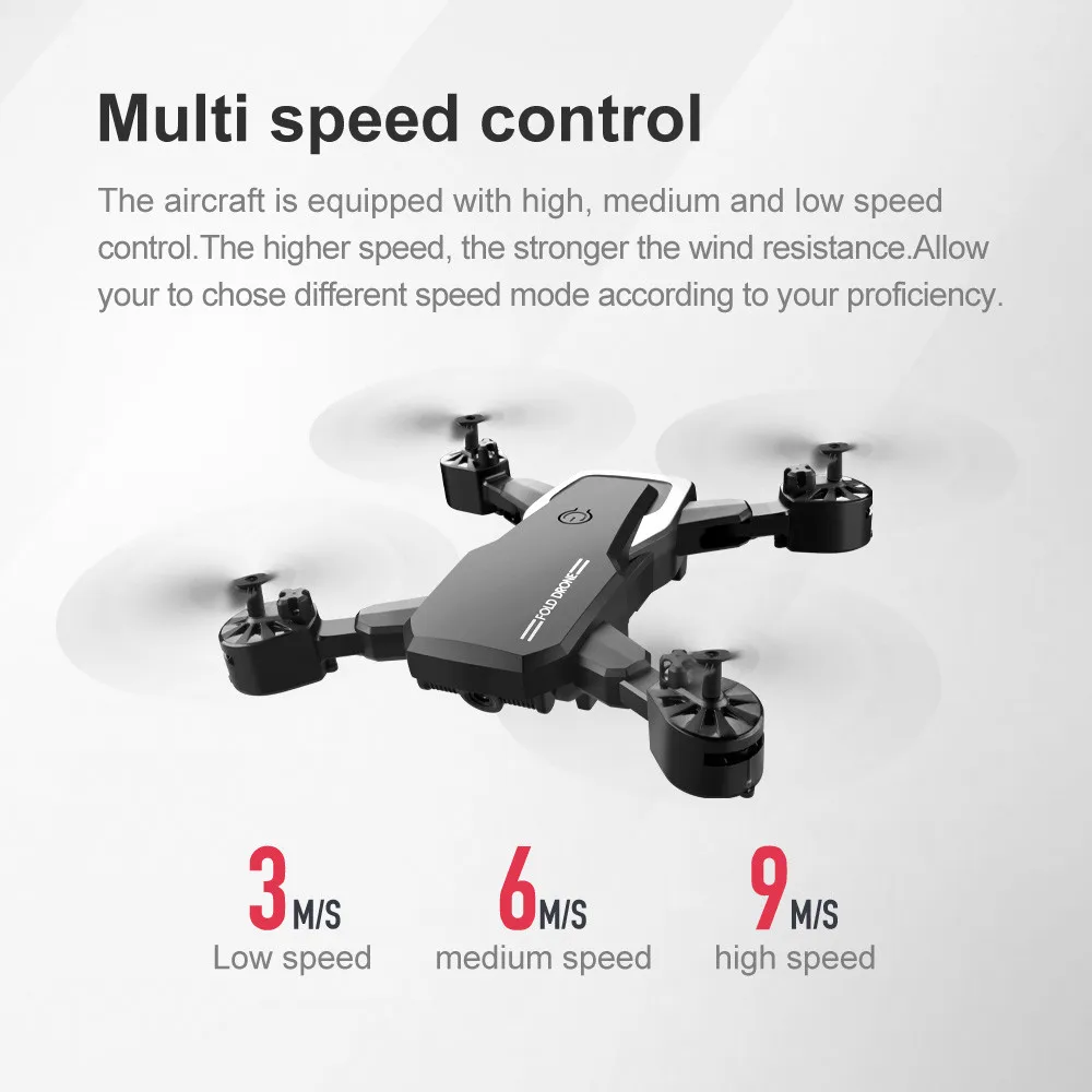 Lf609 2,4g 4ch Wi-Fi Fpv 4k камера складной воздушный давление постоянный Rc Квадрокоптер Дрон Аксессуары Для DJI