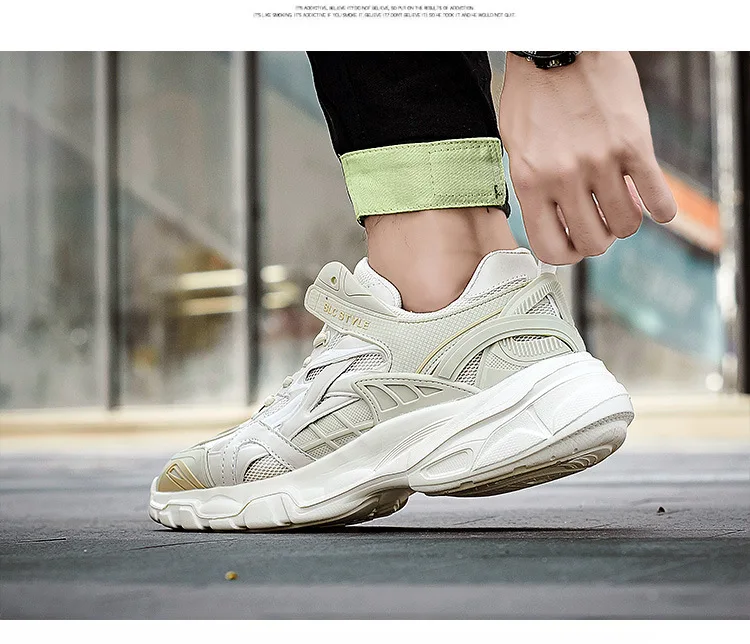 Couple Classic Running Shoes Men Comfortable Chunky Luxury Sports Sneakers Old Skool Dad Shoes Trainers Zapatillas Hombre