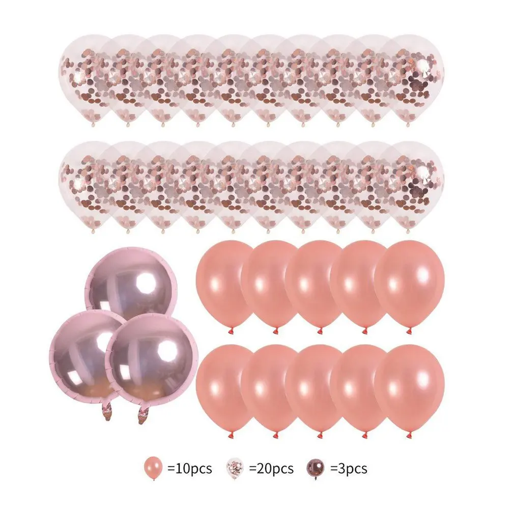 

New Glossy Metal Paper Latex Balloons 12" Thick Chrome Metallic Colors Inflatable Air Balloons Party Decoration