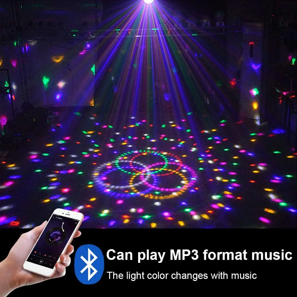 Disco Ball luci LED con musica MP3 o bluetooth – FLR International