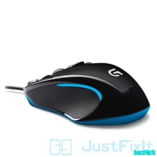 Logitech G300s oyun faresi 2500DPI ergonomik kablolu optik bilgisayar oyunları fare