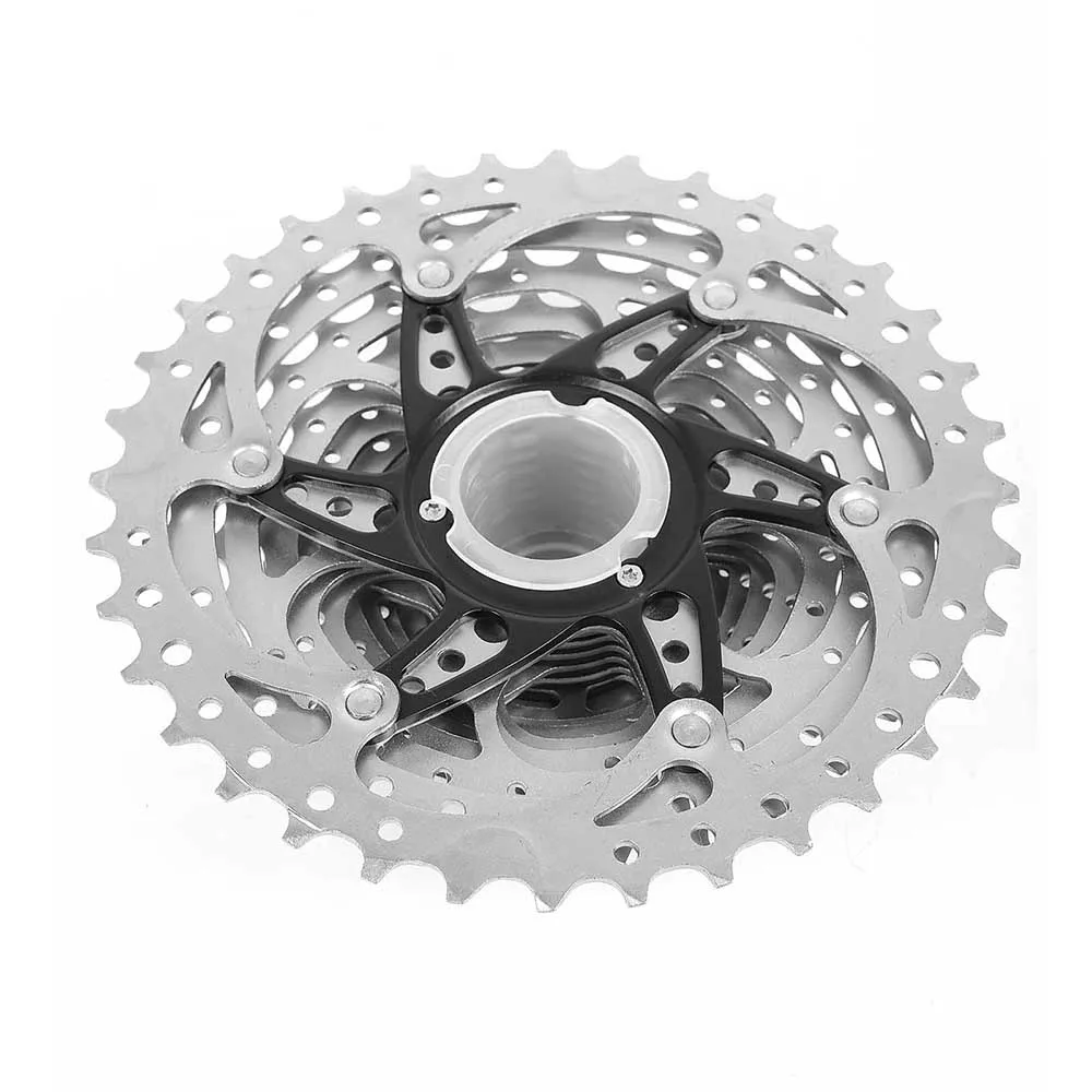 Cassetta Pignoni Bici 9 Velocit&agrave; 11-42T - Acciaio, Compatibile Shimano SRAM, Per MTB E Strada