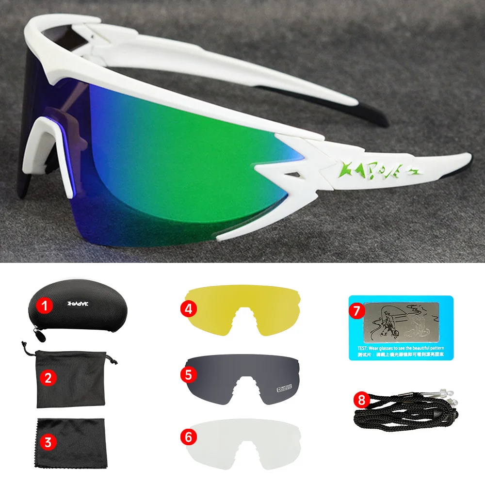 Red Goggles Polarized Cycling Sunglasses Men women Sport Road Mtb Mountain Bike Photochromic Glasses Eyewear Sun oculos ciclismo