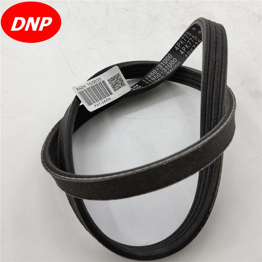DNP ремень питания подходит для Nissan Infiniti Cefiro A32 11950-31U00 4PK77512. 77