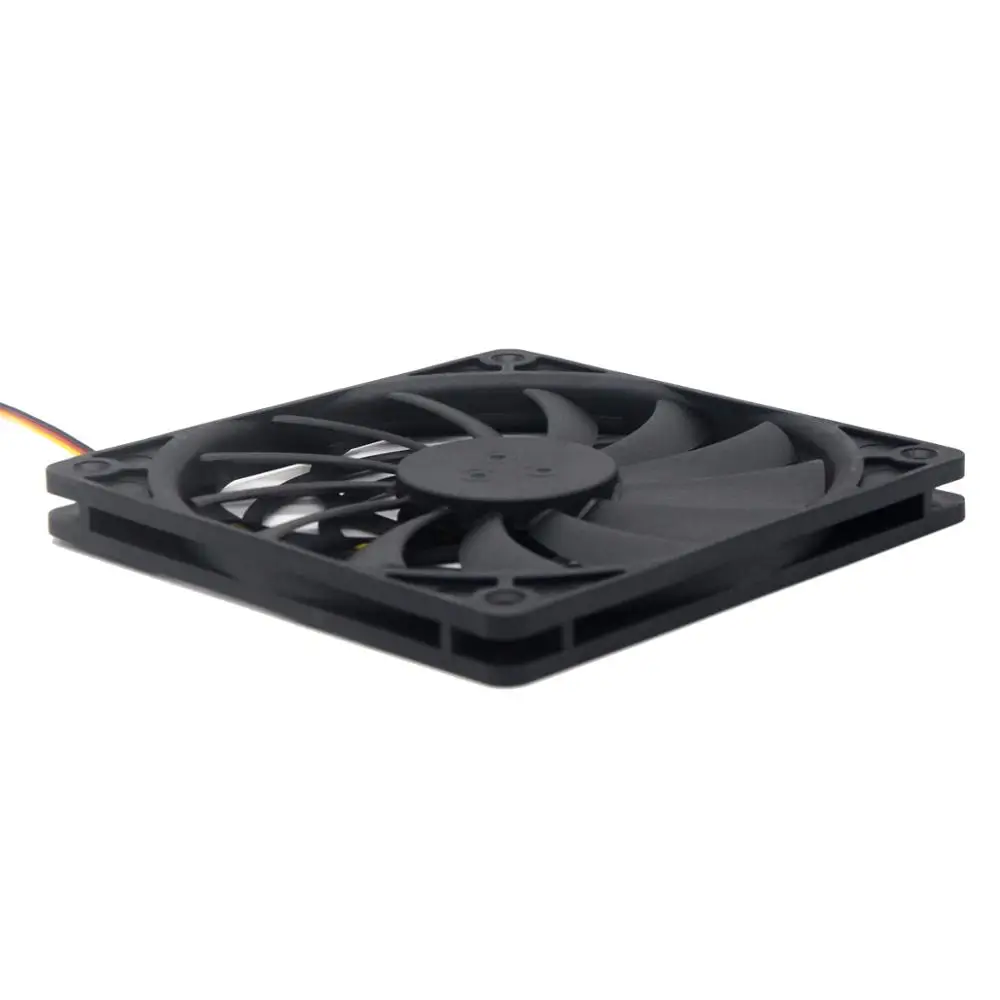 Sxdool-fãs Silenciosos Finos 12012 Espessura de 12 mm 120x12 mm dc 12v 0.20a 39cfm 1400rpm 18db Novo 1pc - Imagem 2