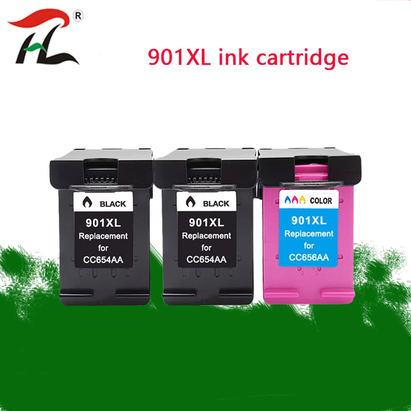 901XL совместимый картридж Замена для HP HP901 Officejet 4500 J4500 J4540 J4550 J4580 J4640 J4680c принтер |